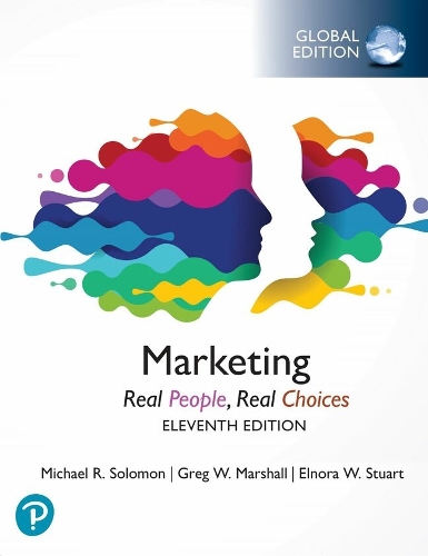 Бумажная книга «Marketing: Real People, Real Choices, Global Edition», авторов Эльнора В. Стюарт, Грэг Маршалл, Майкл Соломон - фото №1