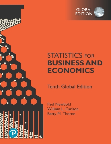 Бумажная книга «Statistics for Business and Economics, Global Edition», авторов Бетти Торн, Пол Ньюболд, Уильям Карлсон - фото №1