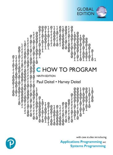 [object Object] «C How to Program: With Case Studies in Applications and SystemsProgramming, Global Edition», авторов Харви Дейтел, Пол Дейтел - фото №1