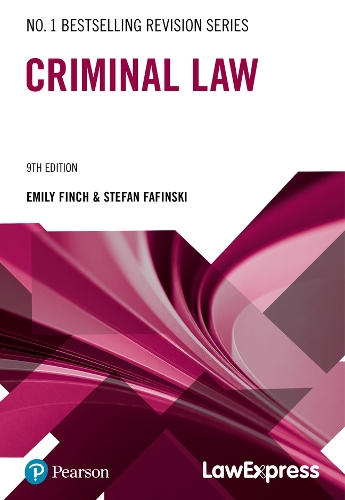 Бумажная книга «Law Express Revision Guide: Criminal Law», авторов Эмили Финч, Стефан Фафински - фото №1