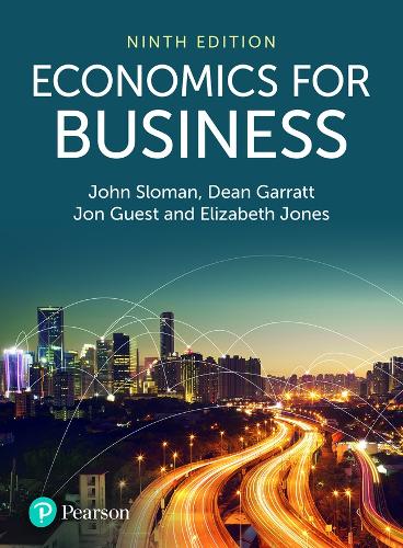 Паперова книга «Economics for Business», авторів Дін Гарратт, Елізабет Джонс, Джон Сломан, Джон Гест - фото №1
