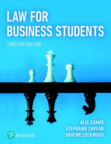 Бумажная книга «Law for Business Students», авторов Аликс Адамс, Грэм Локвуд - фото №1