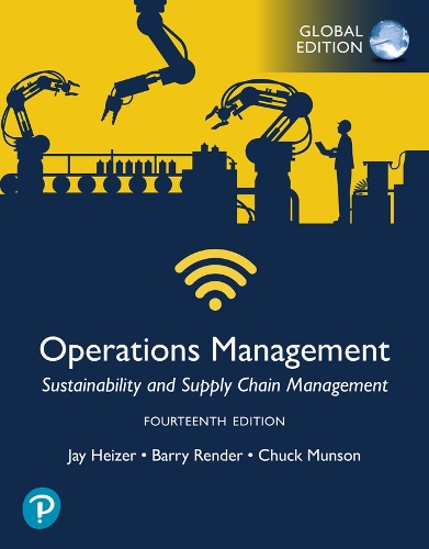 Бумажная книга «Operations Management: Sustainability and Supply Chain Management, Global Edition», авторов Барри Рендер, Чак Мансон, Джей Хайзер - фото №1