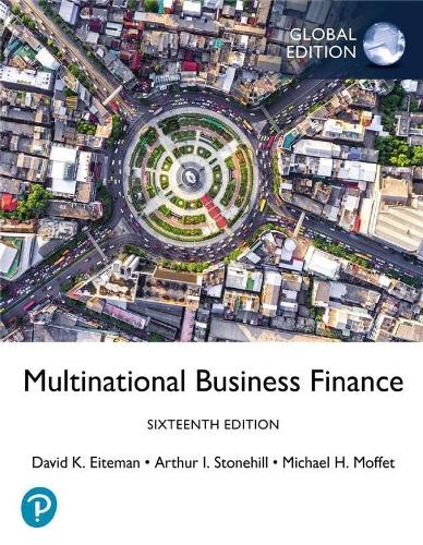 Бумажная книга «Multinational Business Finance, Global Edition», авторов Артур И. Стоунхилл, Дэвид К. Эйтман, Майкл Х. Моффетт - фото №1