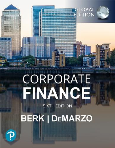 Бумажная книга «Corporate Finance, Global Edition», авторов Джонатан Берк, Питер ДеМарзо - фото №1
