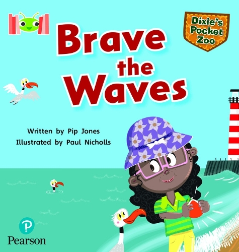Бумажная книга «Bug Club Reading Corner: Age 5-7: Dixie's Pocket Zoo: Brave the Waves», автор Пип Джонс - фото №1