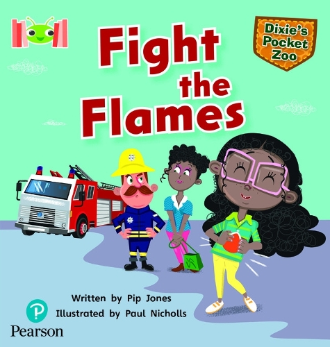 Бумажная книга «Bug Club Reading Corner: Age 5-7: Dixie's Pocket Zoo: Fight the Flames», автор Пип Джонс - фото №1