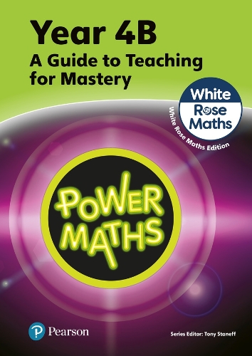 Бумажная книга «Power Maths Teaching Guide 4B - White Rose Maths edition», авторов Джош Лури, Тони Стэнефф - фото №1