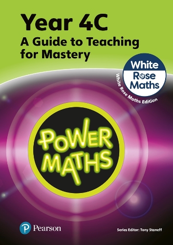 Паперова книга «Power Maths Teaching Guide 4C - White Rose Maths edition», авторів Джош Лурі, Тоні Стенефф - фото №1