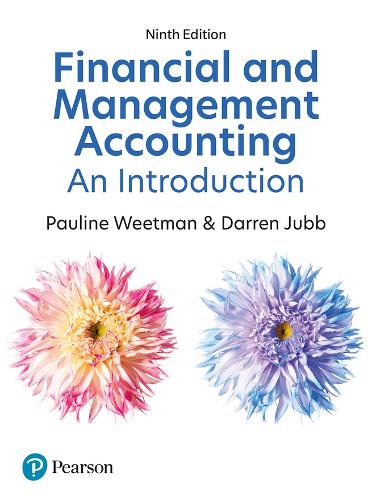 Паперова книга «Financial and Management Accounting: An Introduction», автор Поліна Вітман - фото №1