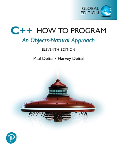 Паперова книга «C++ How to Program, Global Edition», автор Пол Дейтел - фото №1