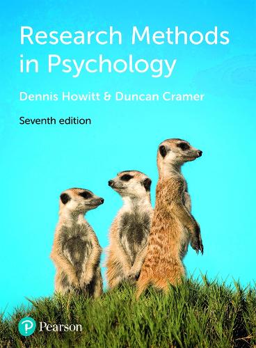 Бумажная книга «Research Methods in Psychology», авторов Деннис Хоуитт, Дункан Крамер - фото №1
