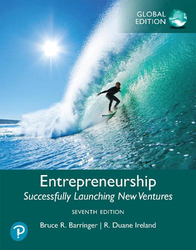 Паперова книга «Entrepreneurship: Successfully Launching New Ventures -- Global Edition», авторів Брюс Беррінджер, Р. Айрленд - фото №1