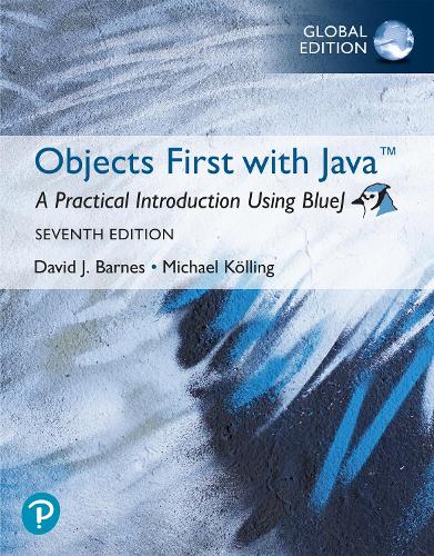 Бумажная книга «Objects First with Java: A Practical Introduction Using BlueJ, Global Edition», автор Дэвид Дж. Барнс - фото №1