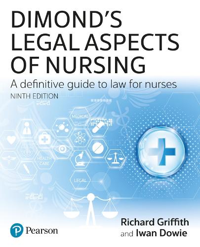 Бумажная книга «Dimond's Legal Aspects of Nursing», авторов Иван Дауи, Ричард Гриффит - фото №1