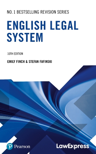 Паперова книга «Law Express: English Legal System», авторів Емілі Фінч, Стефан Фафінскі - фото №1
