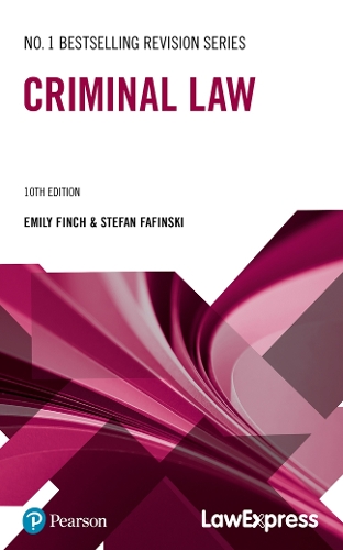 Бумажная книга «Law Express: Criminal Law», авторов Эмили Финч, Стефан Фафински - фото №1