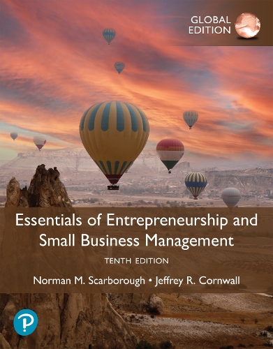 Бумажная книга «Essentials of Entrepreneurship and Small Business Management -- Global Edition», авторов Джеффри Корнуолл, Норман М. Скарборо - фото №1
