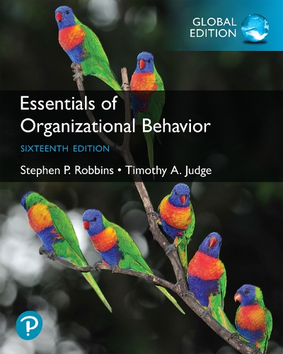 Паперова книга «Essentials of Organizational Behavior, Global Edition», авторів Стівен Роббінс, Тімоті А. Джадж - фото №1