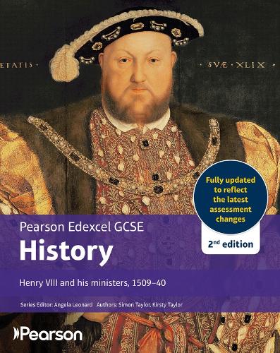 Бумажная книга «Edexcel GCSE (9-1) History Henry VIII and his ministers, 1509-1540 2nd edition», автор Саймон Тейлор - фото №1