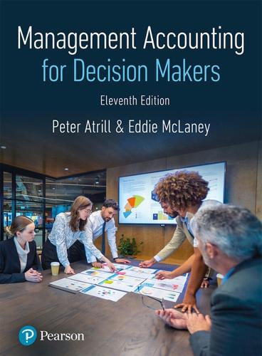 Паперова книга «Management Accounting for Decision Makers», авторів Едді МакЛейні, Пітер Атрілл - фото №1