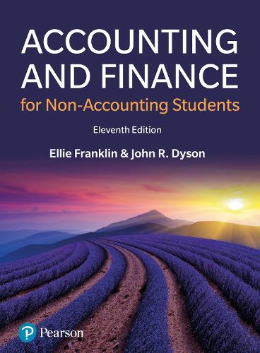 Паперова книга «Accounting and Finance for Non-Accounting Students», авторів Еллі Франклін, Джон Р. Дайсон - фото №1