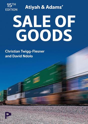 Паперова книга «Atiyah and Adams' Sale of Goods», автор Крістіан Твіґґ-Флеснер - фото №1