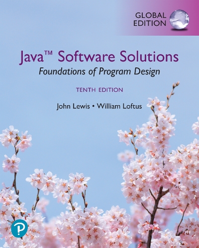 Паперова книга «Java Software Solutions, Foundations of Program Design, Global Edition (Book)», авторів Джон Льюїс, Вільям Лофтус - фото №1