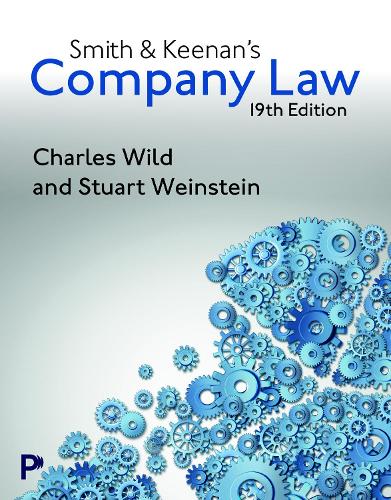 Бумажная книга «Smith & Keenan's Company Law», авторов Чарльз Уайлд, Стюарт Вайнштейн - фото №1