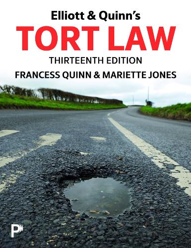 Паперова книга «Elliott & Quinn's Tort Law», авторів Кетрін Елліотт, Френсіс Квінн - фото №1