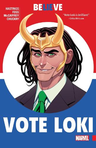 Бумажная книга «Vote Loki», авторов Кристофер Хастингс, Стэн Ли - фото №1