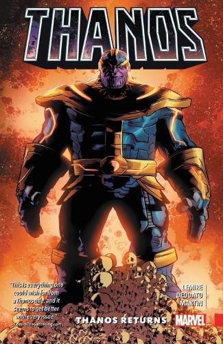 Бумажная книга «Thanos Vol. 1: Thanos Returns», автор Джефф Лемир - фото №1