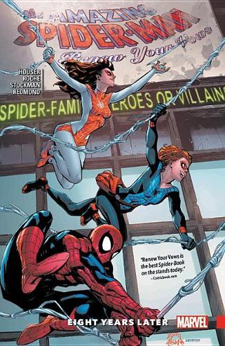 Бумажная книга «Amazing Spider-man: Renew Your Vows Vol. 3 - Eight Years Later», автор Джоди Хаузер - фото №1