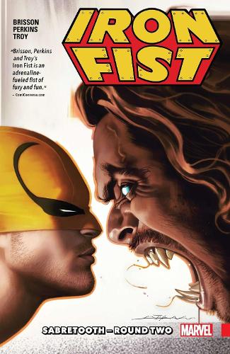 Паперова книга «Iron Fist Vol. 2: Sabretooth - Round Two», автор Ед Бріссон - фото №1