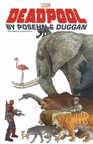 Паперова книга «Deadpool By Posehn & Duggan: The Complete Collection Vol. 1», авторів Брайан Позен, Джеррі Дагган - фото №1