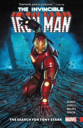 Паперова книга «Invincible Iron Man: The Search For Tony Stark», автор Брайан Майкл Бендіс - фото №1