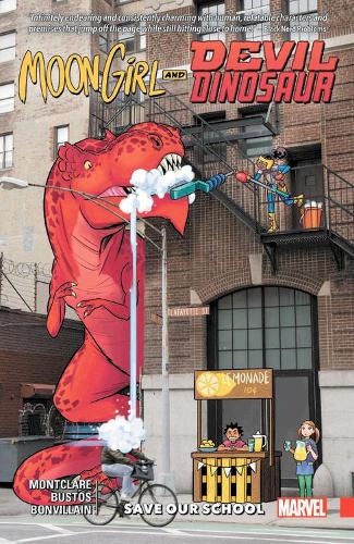 Бумажная книга «Moon Girl And Devil Dinosaur Vol. 6: Save Our School», автор Брэндон Монтклар - фото №1