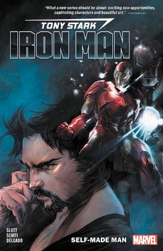 Бумажная книга «Tony Stark: Iron Man Vol. 1: Self-made Man», автор Дэн Слотт - фото №1