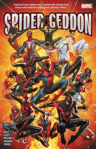 Паперова книга «Spider-geddon», автор Крістос Гейдж - фото №1