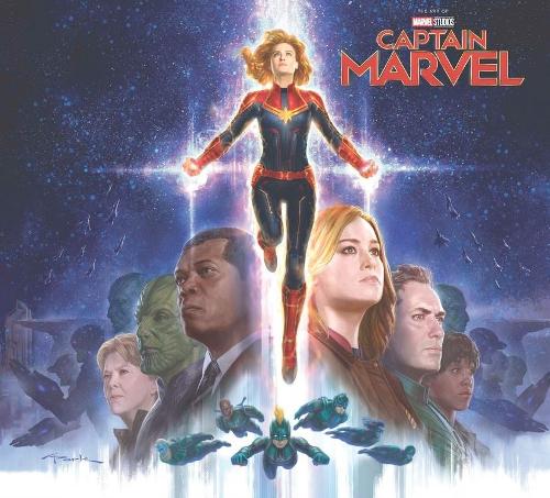 Паперова книга «Marvel's Captain Marvel: The Art Of The Movie», автор Елені Руссос - фото №1
