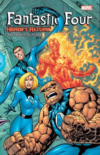 Паперова книга «Fantastic Four: Heroes Return - The Complete Collection Vol. 1», автор Кріс Клермонт - фото №1