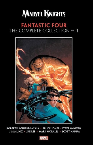 Бумажная книга «Marvel Knights Fantastic Four By Aguirre-sacasa, Mcniven & Muniz: The Complete Collection Vol. 1», автор Роберто Агирре-Сакаса - фото №1