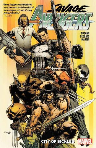 Бумажная книга «Savage Avengers Vol. 1», автор Джерри Дагган - фото №1