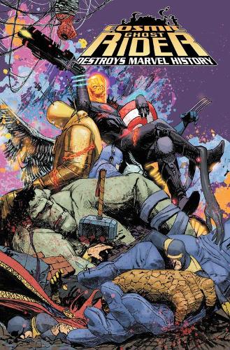 Бумажная книга «Cosmic Ghost Rider Destroys Marvel History», авторов Ник Джованнетти, Пол Шир - фото №1