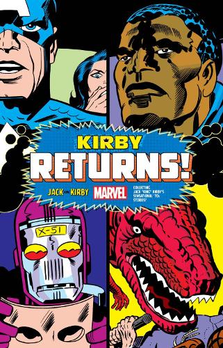 Бумажная книга «Kirby Returns King-size Hardcover», автор Джек Кирби - фото №1