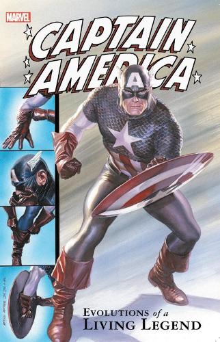 Паперова книга «Captain America: Evolutions Of A Living Legend», авторів Джо Саймон, Марк Грюнвальд, Стів Енглхарт - фото №1