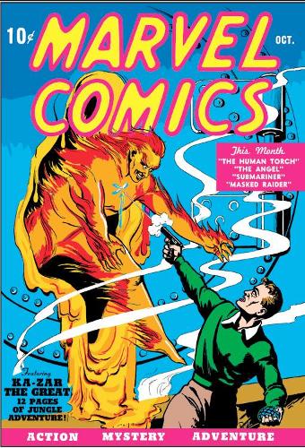 Бумажная книга «Golden Age Marvel Comics Omnibus Vol. 1», автор Marvel Comics - фото №1