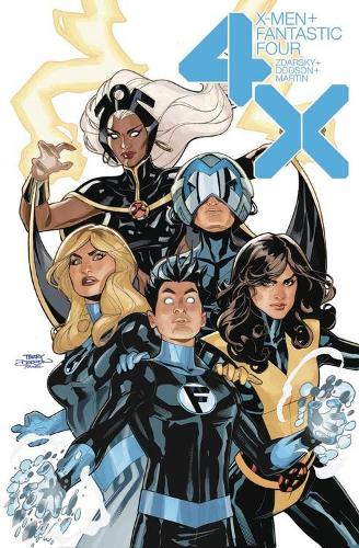 Бумажная книга «X-men/fantastic Four: 4x», автор Чип Здарски - фото №1