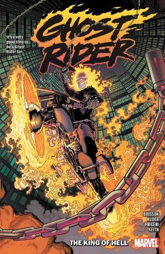 Бумажная книга «Ghost Rider Vol. 1: King Of Hell», автор Эд Бриссон - фото №1