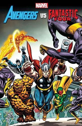 Паперова книга «Avengers Vs. Fantastic Four», авторів Джеррі Конвей, Джон Бірн, Стен Лі - фото №1